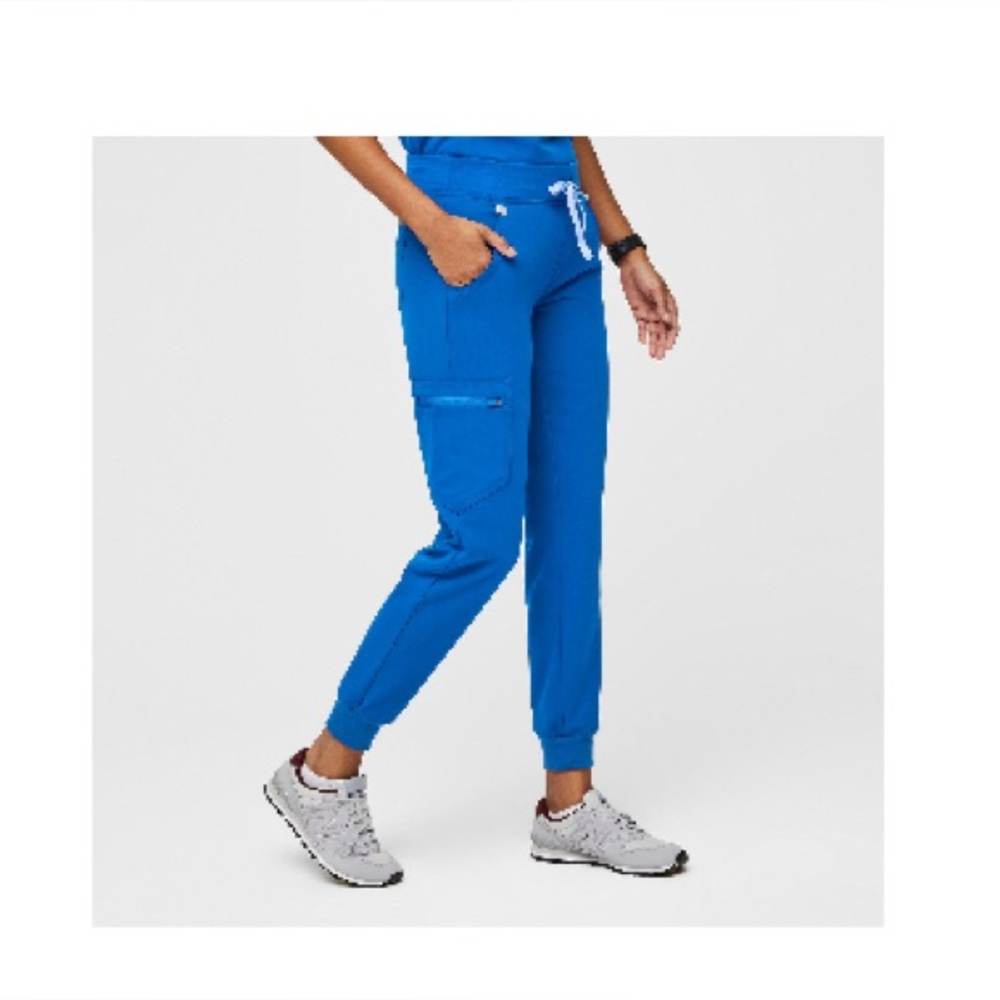 Women's Royal Blue Jogger Scrub Pants